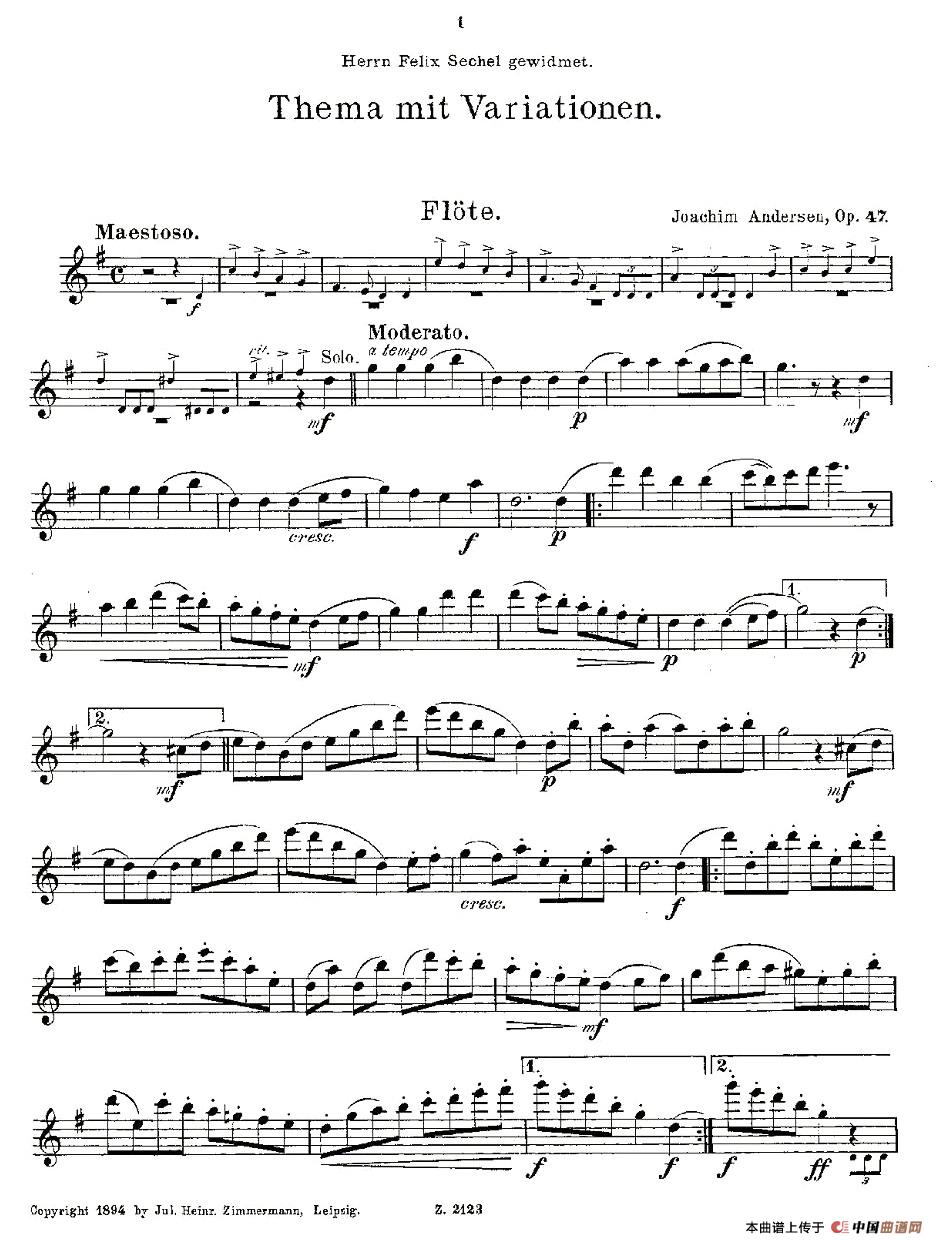 Solovortrag fur junge Flotenspieler.Op.47(1)_原文件名:JAop47-006.jpg