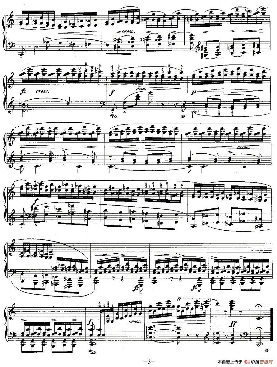 肖邦钢琴练习曲,Op.10之七(1)_原文件名:et10_7-003.jpg