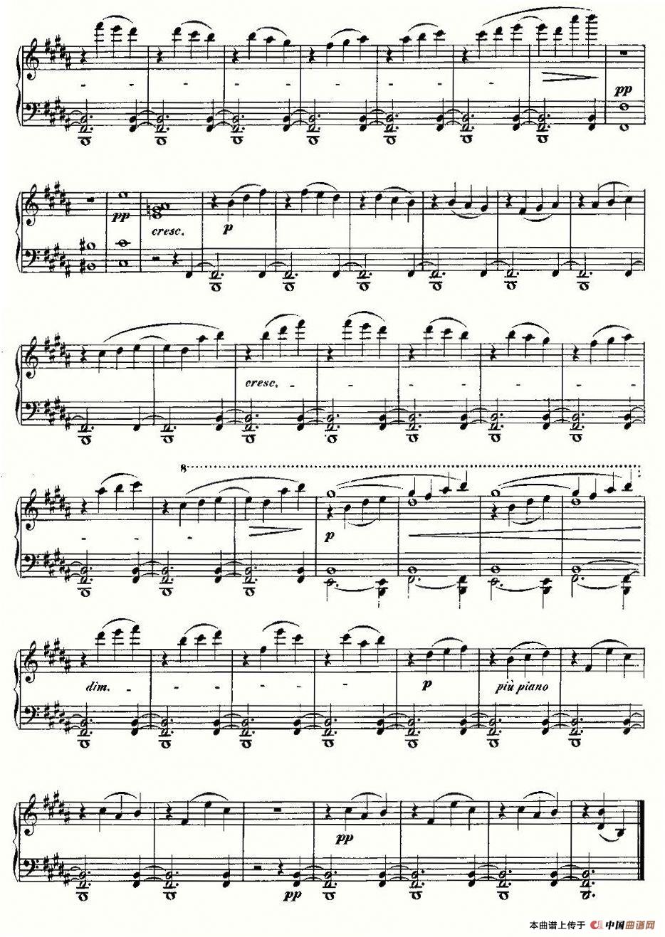 贝多芬钢琴小品Op.126 之四(1)_原文件名:bt126_4-005.jpg