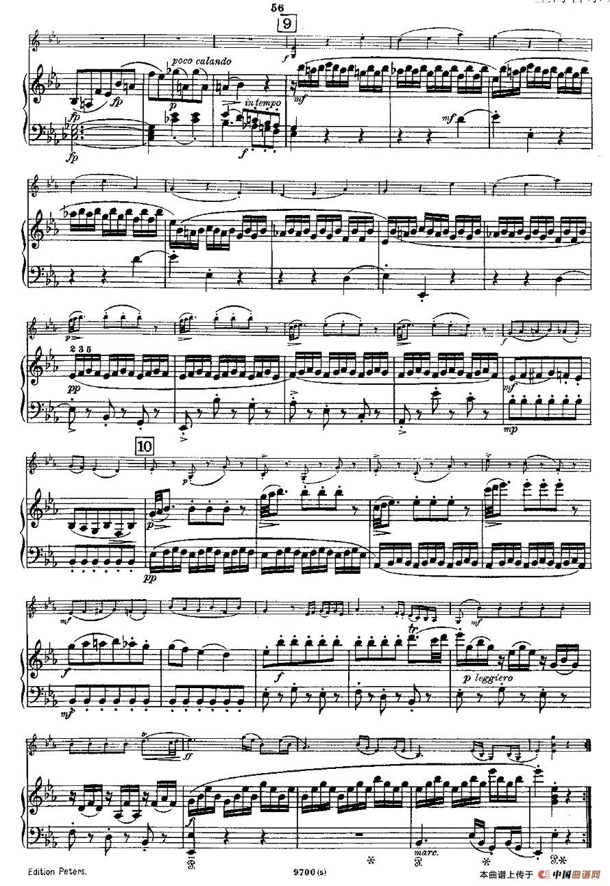 Mozart - Violin Sonata No.5, KV. 302(第五小提琴奏鸣曲)(1)_原文件名:KV. 302-005.jpg