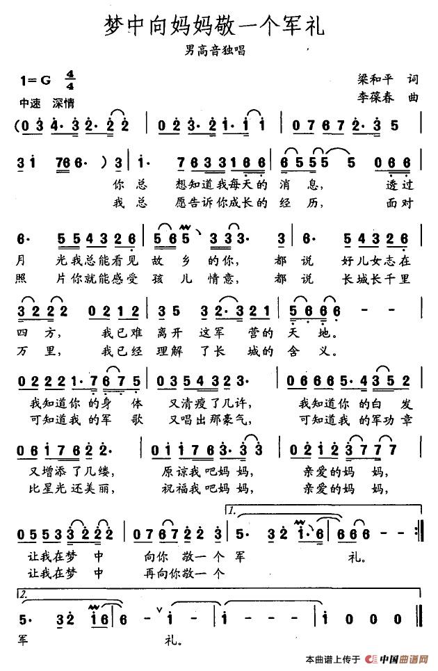梦中向妈妈敬一个军礼(1)_原文件名:梦中向妈妈敬一个军礼.jpg