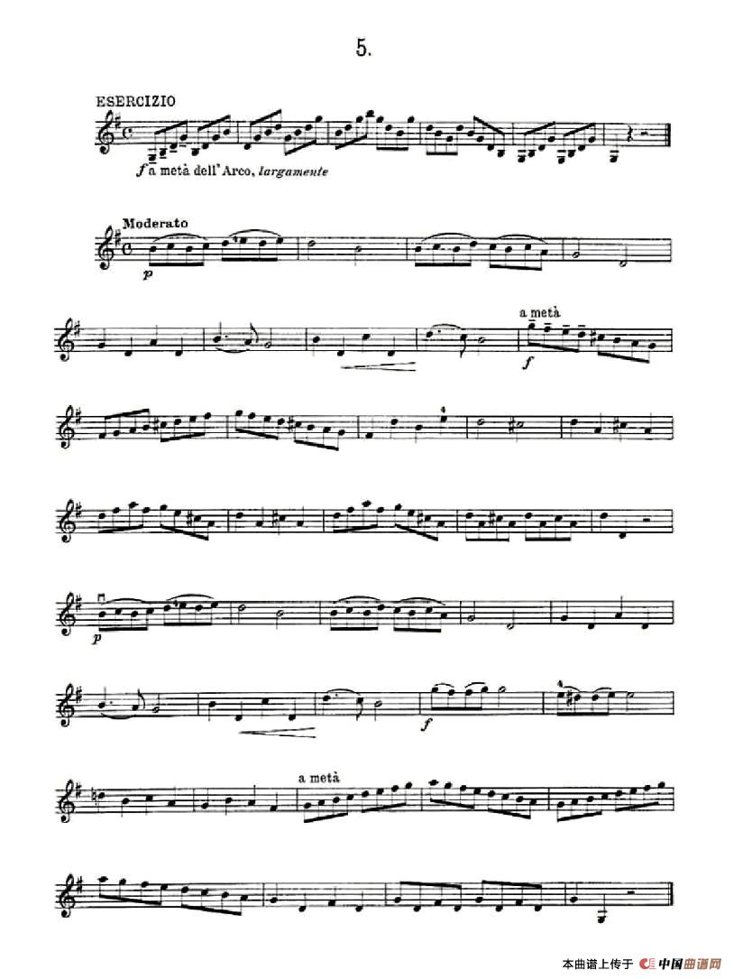 36 Studi Melodici E Facilissimi  Op.48之1—10（36首容易旋律 作品.48）
