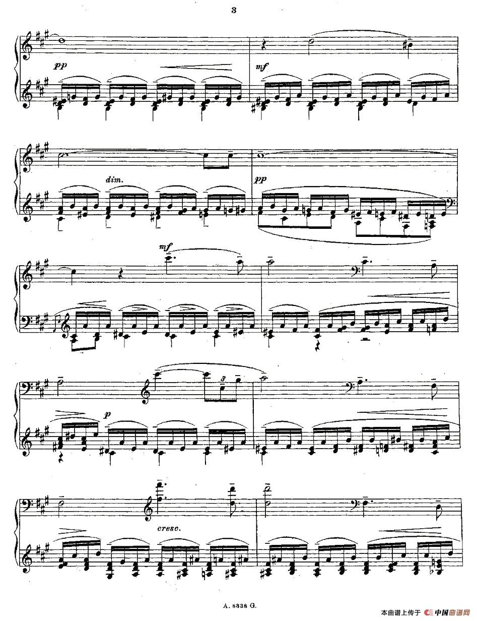 10首《前奏曲》之一(Rachmaninoff 10 Preludes, Op.23 )(1)_原文件名:【文琴海钢琴网】拉赫玛尼诺夫《前奏曲》作品23 共十首 Rachmaninoff 10 Preludes Op.23-003.jpg