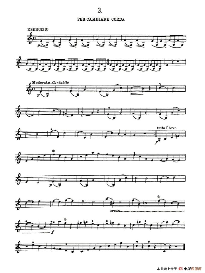 36 Studi Melodici E Facilissimi  Op.48之1—10（36首容易旋律 作品.48）