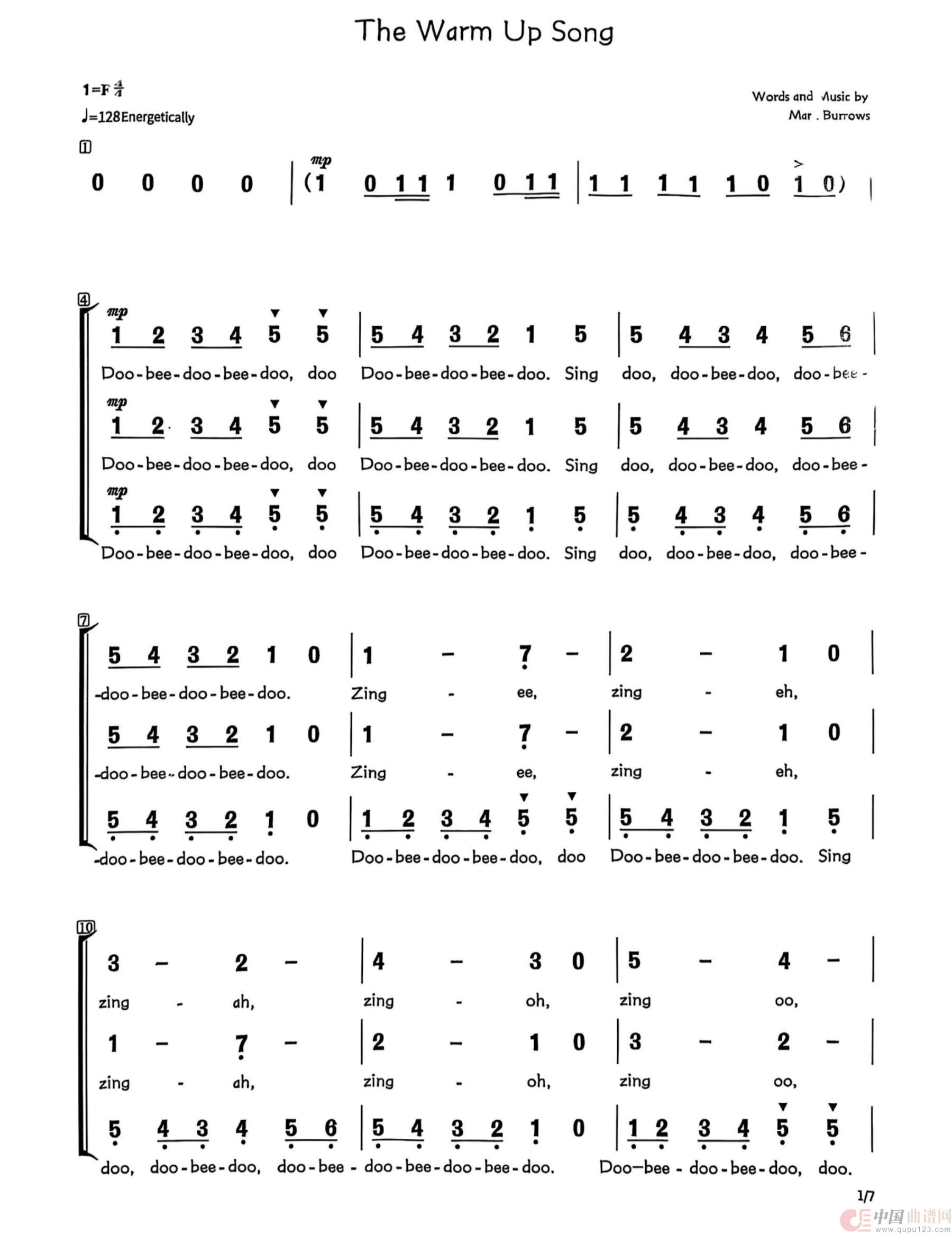 The Warm Up Song(1)_原文件名:1.jpg