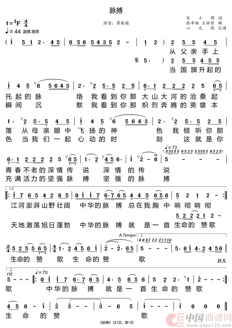 脉搏(晏敏敏)(1)_原文件名:脉搏.png