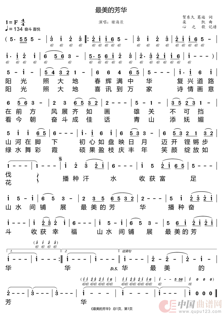 最美的芳华(褚海辰)(1)_原文件名:最美的芳华.png